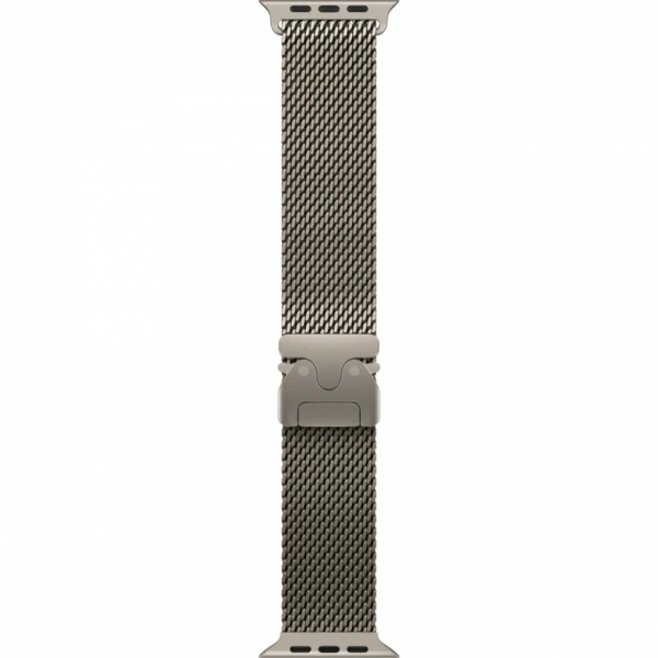 Apple Watch Series Ultra 3 49mm Natural Titanium Case with Natural Titanium Milanese Loop S